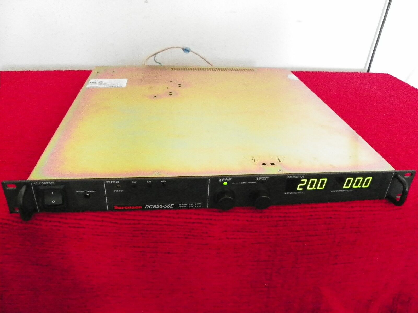 SORENSEN DCS20-50E , DC Power Supply, (2 in stock) SORENSEN DCS20-50E , DC Power Supply, (2 in stock)